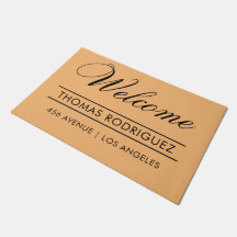 Welkom|Naam|Adres Modern