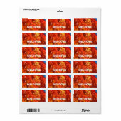 Welkom Naamlabels Conferenties Labels Kleurrijk (Full Sheet)