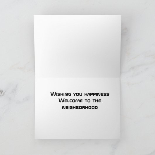 ***WELKOM NAAR HET BUURSCHAP** KAART (Binnen)