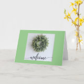 ***WELKOM NAAR HET BUURSCHAP** KAART (Gele Bloem)