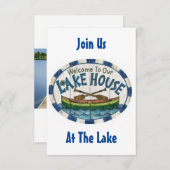 WELKOM "NAAR ONS MACHT" HUISHOUDENS INVITE KAART (Voorkant / Achterkant)