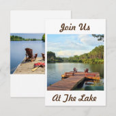 WELKOM "NAAR ONS MACHT" HUISHOUDENS INVITE KAART (Voorkant / Achterkant)