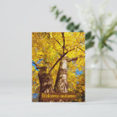 welkom najaar briefkaart (Staand voorkant)