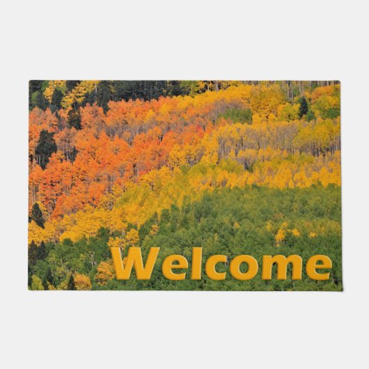 Welkom najaar deurmat (Voorkant)