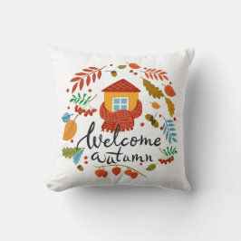 Welkom najaar kussen