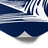 Welkom Nautisch Trouwanker Marine Poster (Hoek)