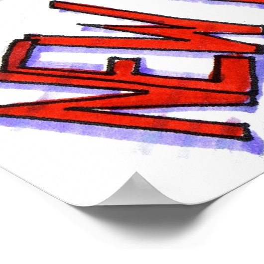 Welkom, New Hires. Poster (Hoek)