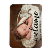 Welkom, nieuw bericht over baby's magneet (Verticaal)