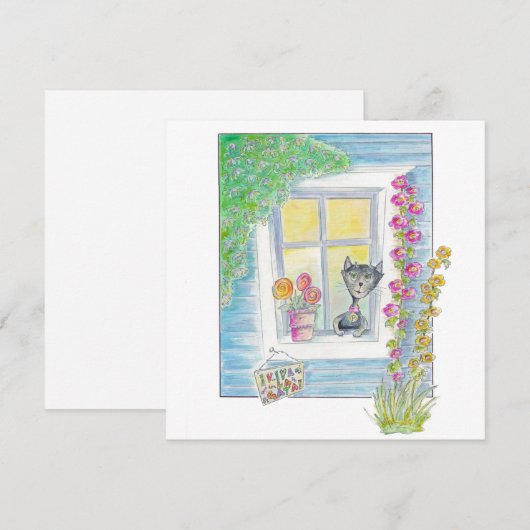 Welkom - Nieuw thuis, nieuwe kat - wat je ook wilt (Voorkant / Achterkant)