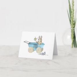 Welkom nieuwe baby! -Blauw Kaart
