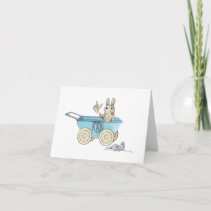 Welkom nieuwe baby! -Blauw Kaart