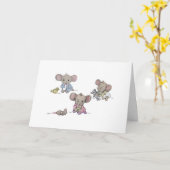 Welkom, nieuwe baby kaart (Gele Bloem)