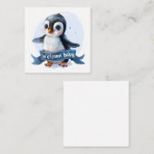 Welkom Nieuwe Baby Kaart Notitiekaartje (Voorkant / Achterkant)