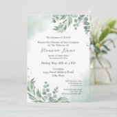 Welkom nieuwe echtgeno(o)t Digital Download Waterv Kaart (Staand voorkant)