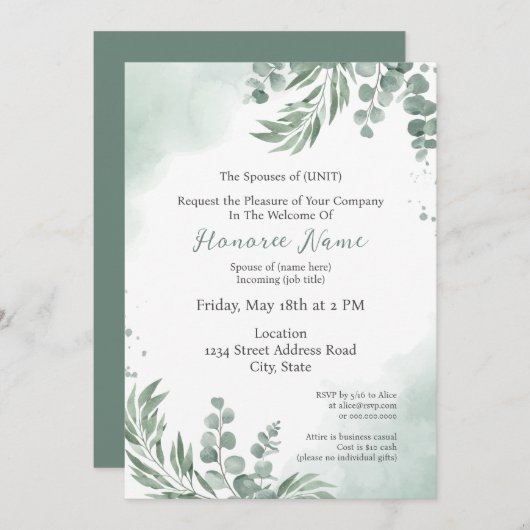 Welkom nieuwe echtgeno(o)t Digital Download Waterv Kaart (Voorkant / Achterkant)