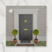 Welkom nieuwe homepage met cadeautjes voor favorie bedankjes labels (Voorkant)