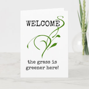 Welkom Nieuwe Medewerker, Eerste Dag van het Werk  Kaart