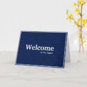 Welkom nieuwe medewerker kaart (Gele Bloem)