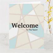Welkom nieuwe medewerker kaart (Gele Bloem)