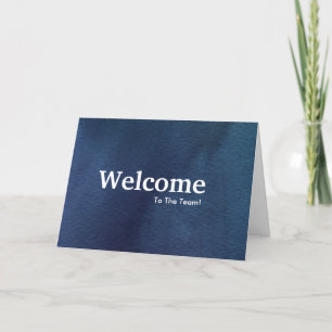 Welkom nieuwe medewerker kaart