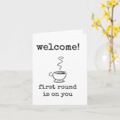 Welkom Nieuwe Medewerker Kaart (Gele Bloem)