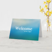 Welkom nieuwe medewerker kaart (Gele Bloem)