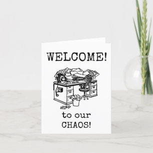 Welkom nieuwe medewerker, Team Kaart