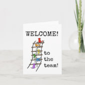 Welkom nieuwe medewerker, Team Kaart (Voorkant)