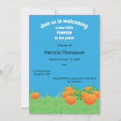 Welkom nieuwe pompoen op de patch kaart (Voorkant)