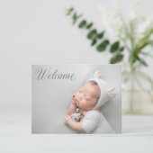 Welkom, nieuwe startpagina, bekendmaking kaart (Staand voorkant)