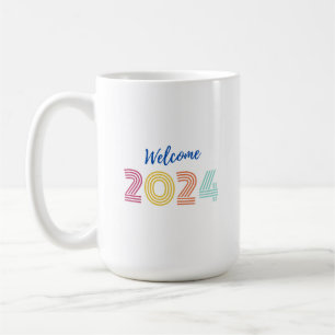 Welkom Nieuwjaar 2024 Koffiemok