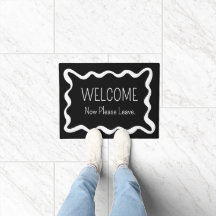 Welkom Nu Alsjeblieft Weg Grappige Introvert