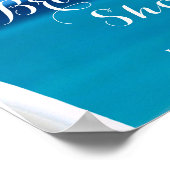 Welkom | Ocean Beach Summer Vrijgezellenfeest Poster (Hoek)