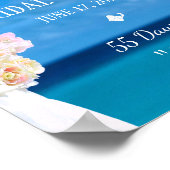 Welkom | Ocean Beach Summer Vrijgezellenfeest Poster (Hoek)