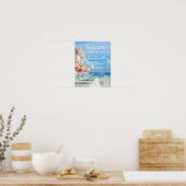 Welkom | Ocean Beach Summer Wedding Poster (Keuken)