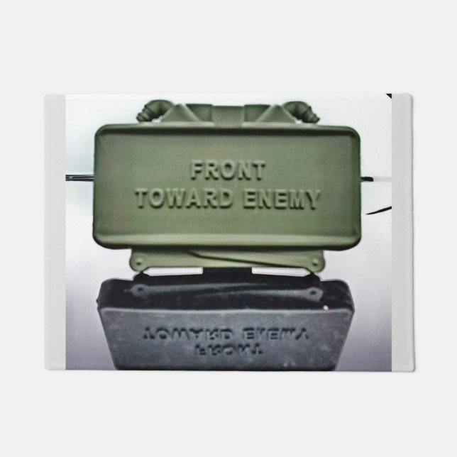 Welkom of niet? deurmat (Voorkant)