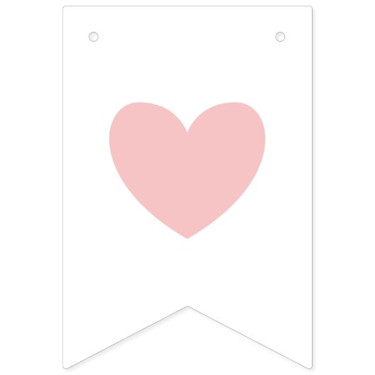 Welkom Olifant Meisje Baby shower Sprinkle Decor Vlaggetjes (Eerste vlag)