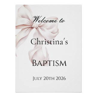 Welkom om te signeren perfect poster