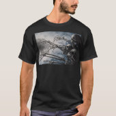 Welkom ondode Zombie Skeleton Scary Spooky T-shirt (Voorkant)