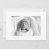 Welkom onze bundel van vreugde | Aankondiging Baby (Achterkant)