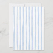 Welkom onze kleine gans kaart (Achterkant)