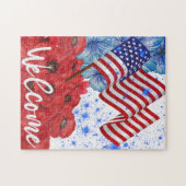 Welkom op 4 juli legpuzzel (Horizontaal)