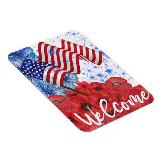 Welkom op 4 juli magneet (Rechterzijde)