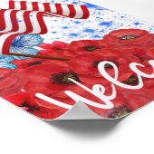 Welkom op 4 juli poster (Hoek)