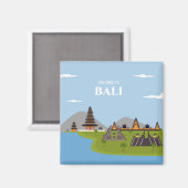 Welkom op Bali Magneet (Voorkant / Achterkant)