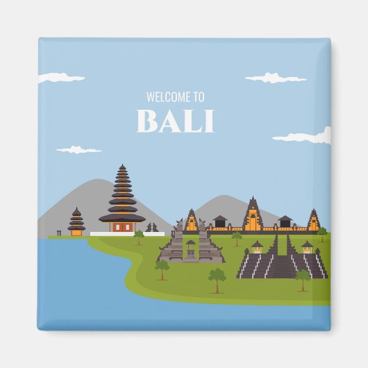 Welkom op Bali Magneet (Voorkant)