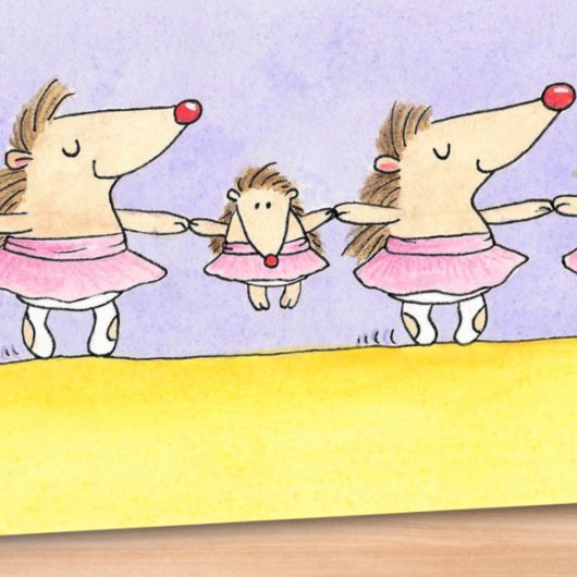 Welkom op Ballet School Briefkaart