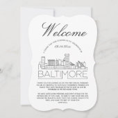 Welkom op Baltimore | Uitnodiging tot nadere infor (Voorkant)