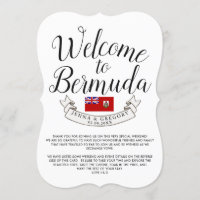 Welkom op Bermuda | Trouwcadeau Bestemming