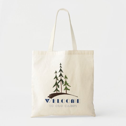 Welkom op Cabin Tote Bag (Voorkant)